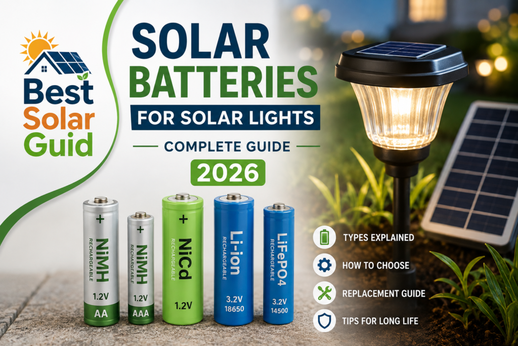 solar batteries for solar lights