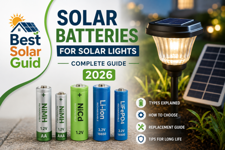 solar batteries for solar lights