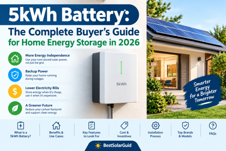 5kWh battery for home energy storage in 2026