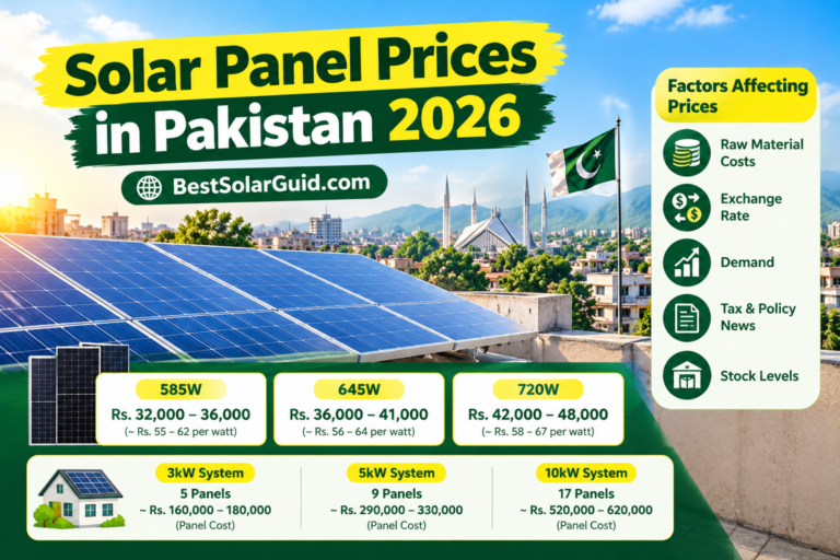 solar panel prices in pakistan